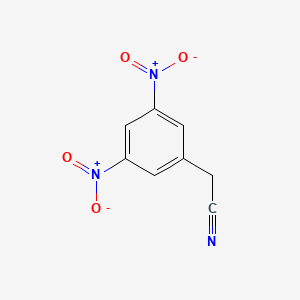 molecular formula C8H5N3O4 B3214467 2-(3,5-Dinitrophenyl)acetonitrile CAS No. 114443-64-0