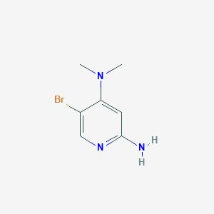 5-bromo-N4,N4-dimethylpyridine-2,4-diamine