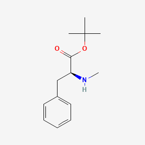 molecular formula C14H21NO2 B3214496 N-甲基-L-苯丙氨酸叔丁酯 CAS No. 114525-94-9