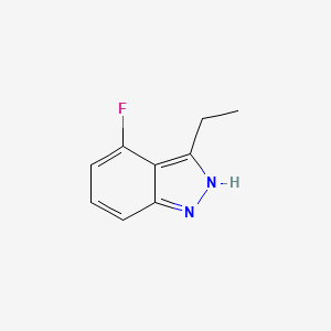 1H-Indazole, 3-ethyl-4-fluoro-