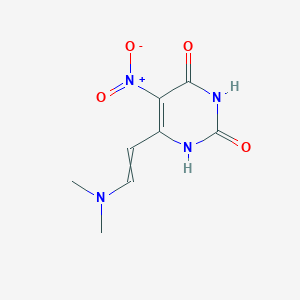 6-[2-(Dimethylamino)ethenyl]-5-nitropyrimidine-2,4-diol