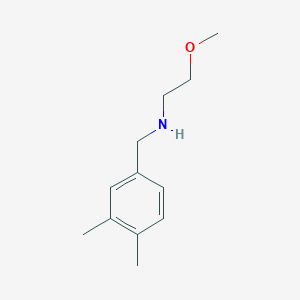 [(3,4-Dimethylphenyl)methyl](2-methoxyethyl)amine