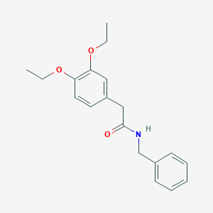 N-benzyl-2-(3,4-diethoxyphenyl)acetamide