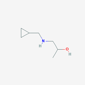 molecular formula C7H15NO B3214865 1-[(Cyclopropylmethyl)amino]propan-2-ol CAS No. 1154341-06-6