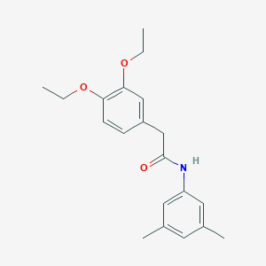 molecular formula C20H25NO3 B321491 2-(3,4-diethoxyphenyl)-N-(3,5-dimethylphenyl)acetamide 