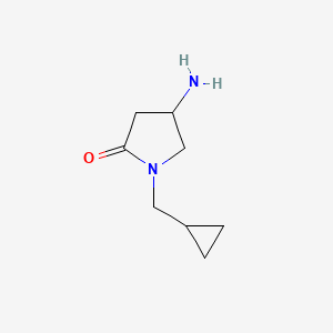 4-Amino-1-(cyclopropylmethyl)pyrrolidin-2-one