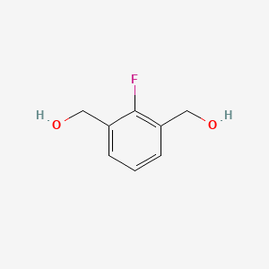 molecular formula C8H9FO2 B3214980 [2-Fluoro-3-(hydroxymethyl)phenyl]methanol CAS No. 1156520-40-9