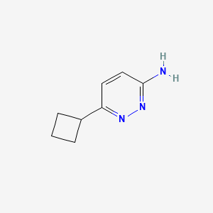 6-Cyclobutyl-3-pyridazinamine