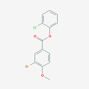 2-Chlorophenyl 3-bromo-4-methoxybenzoate