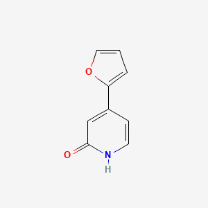 4-(Furan-2-yl)pyridin-2(1H)-one