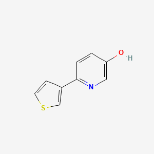 5-Hydroxy-2-(thiophen-3-YL)pyridine