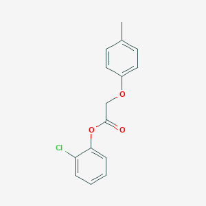 molecular formula C15H13ClO3 B321523 2-Chlorophenyl (4-methylphenoxy)acetate 