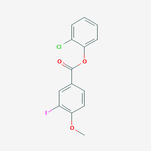 2-Chlorophenyl 3-iodo-4-methoxybenzoate