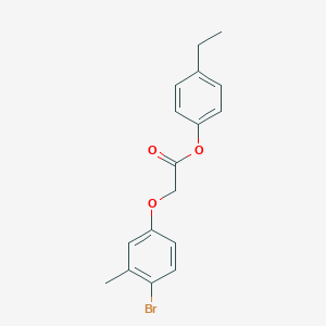 4-Ethylphenyl (4-bromo-3-methylphenoxy)acetate