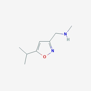 1-(5-isopropyl-3-isoxazolyl)-N-methylmethanamine