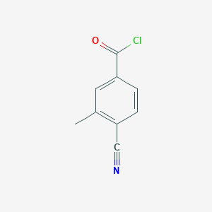 4-Cyano-3-methylbenzoyl chloride
