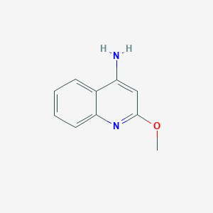 molecular formula C10H10N2O B3215483 2-Methoxyquinolin-4-amine CAS No. 116088-66-5
