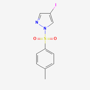 molecular formula C10H9IN2O2S B3215522 4-iodo-1-tosyl-1H-pyrazole CAS No. 116228-40-1