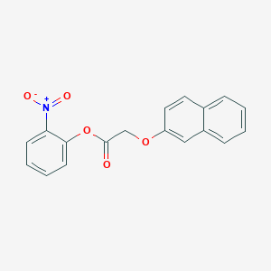 2-Nitrophenyl (2-naphthyloxy)acetate