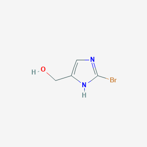 molecular formula C4H5BrN2O B3215540 (2-Bromo-1H-imidazol-4-yl)methanol CAS No. 1162674-62-5