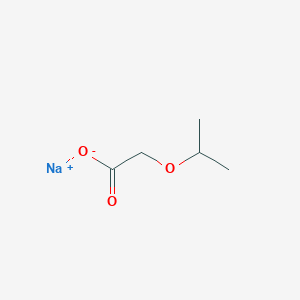 molecular formula C5H9NaO3 B3215544 Sodium 2-isopropoxyacetate CAS No. 116277-76-0