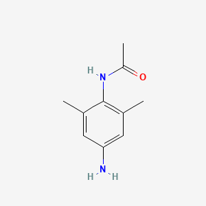 molecular formula C10H14N2O B3215550 N-(4-amino-2,6-dimethylphenyl)acetamide CAS No. 116296-36-7