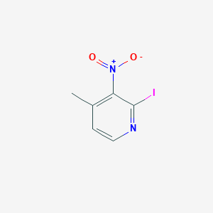 molecular formula C6H5IN2O2 B3215576 2-Iodo-4-methyl-3-nitropyridine CAS No. 1163297-86-6