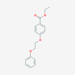 molecular formula C17H18O4 B321564 Ethyl 4-(2-phenoxyethoxy)benzoate 