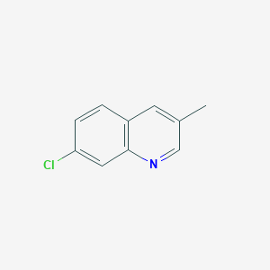 molecular formula C10H8ClN B3215643 7-氯-3-甲基喹啉 CAS No. 116529-80-7