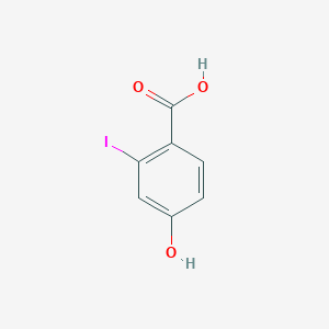 molecular formula C7H5IO3 B3215695 4-Hydroxy-2-iodobenzoic acid CAS No. 116631-87-9
