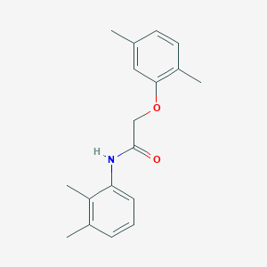 molecular formula C18H21NO2 B321585 2-(2,5-dimethylphenoxy)-N-(2,3-dimethylphenyl)acetamide 