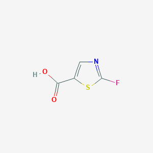molecular formula C4H2FNO2S B3215860 2-Fluorothiazole-5-carboxylic acid CAS No. 1167056-77-0