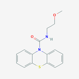 N-(2-methoxyethyl)-10H-phenothiazine-10-carboxamide