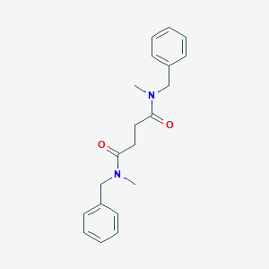 molecular formula C20H24N2O2 B321599 N,N'-dibenzyl-N,N'-dimethylbutanediamide 