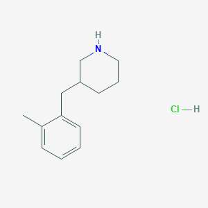 3-(2-Methyl-benzyl)-piperidine hydrochloride