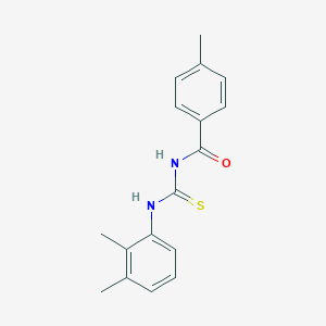 N-[(2,3-dimethylphenyl)carbamothioyl]-4-methylbenzamide