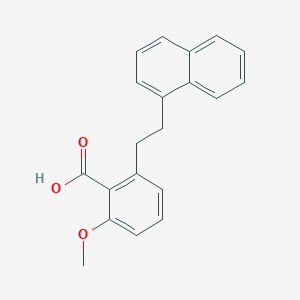 2-Methoxy-6-(2-naphthalen-1-yl-ethyl)-benzoic acid
