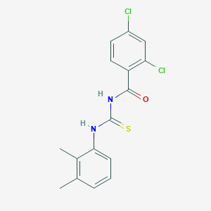 2,4-dichloro-N-[(2,3-dimethylphenyl)carbamothioyl]benzamide