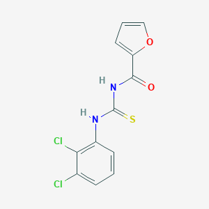 molecular formula C12H8Cl2N2O2S B321656 N-[(2,3-dichlorophenyl)carbamothioyl]furan-2-carboxamide 