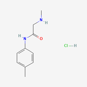 2-(methylamino)-N-(4-methylphenyl)acetamide hydrochloride