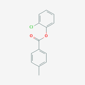 molecular formula C14H11ClO2 B321680 2-Chlorophenyl 4-methylbenzoate 