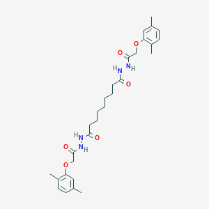 N'~1~,N'~9~-bis[(2,5-dimethylphenoxy)acetyl]nonanedihydrazide