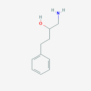 molecular formula C10H15NO B3217514 1-Amino-4-phenylbutan-2-ol CAS No. 117974-11-5
