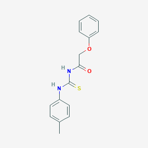 N-(4-methylphenyl)-N'-(phenoxyacetyl)thiourea