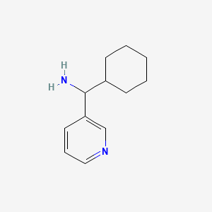 Cyclohexyl(pyridin-3-yl)methanamine