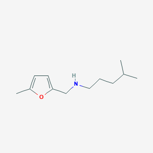 [(5-Methylfuran-2-yl)methyl](4-methylpentyl)amine
