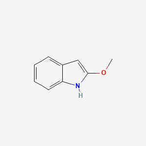 molecular formula C9H9NO B3217761 2-methoxy-1H-indole CAS No. 1184915-80-7