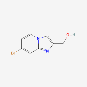 molecular formula C8H7BrN2O B3218091 (7-Bromoimidazo[1,2-a]pyridin-2-yl)methanol CAS No. 1187236-21-0