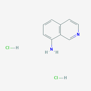 molecular formula C9H10Cl2N2 B3218179 Isoquinolin-8-amine dihydrochloride CAS No. 1187929-16-3