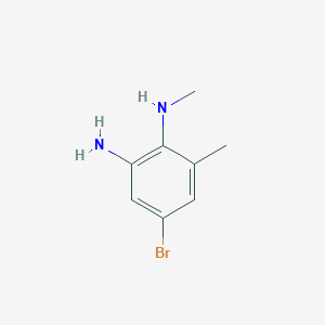 molecular formula C8H11BrN2 B3218187 4-Bromo-N1,6-dimethylbenzene-1,2-diamine CAS No. 1187929-35-6
